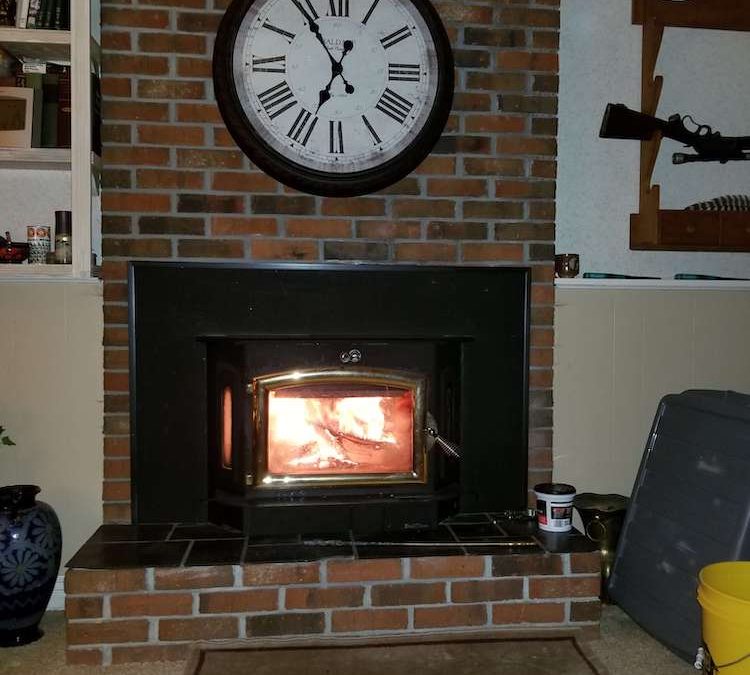 fireplace remodeling brick installation